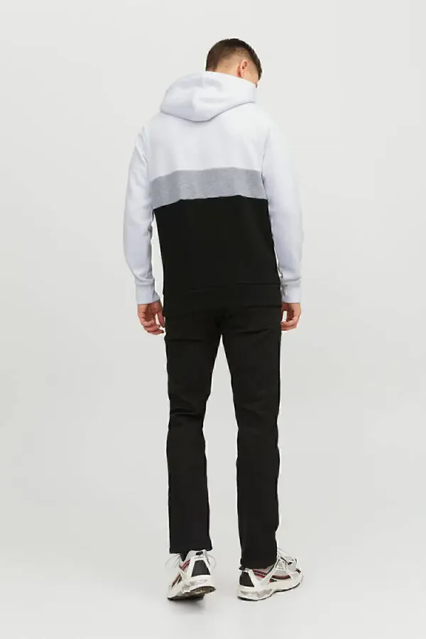 Essentials Jjereid Color Block Hoodie Men SWEAT 12233959 - 2