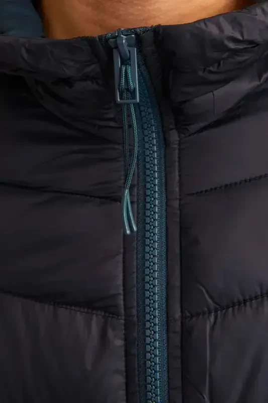 Essentials Jjesprint Comfort Fit Sozlanadigan Kapüşonlu Mont Erkak MONT 12258441-PETROL - 6