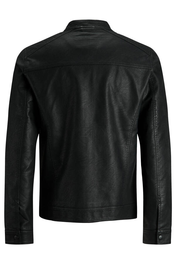 Essentials Jjewarner Men's Faux Leather Jacket - 8