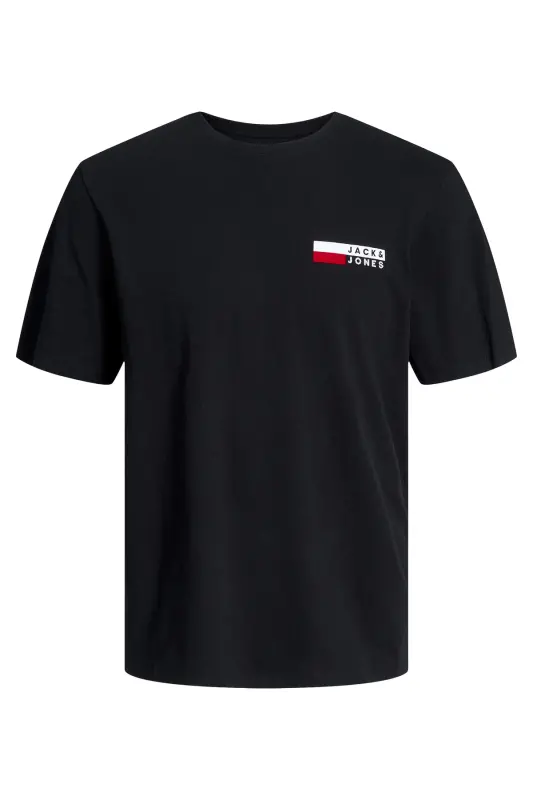 Essentials Pamukli Slim Fit Velosiped Yoqali T Shirt Erkak T SHIRT 12233999-SIYOH - 6