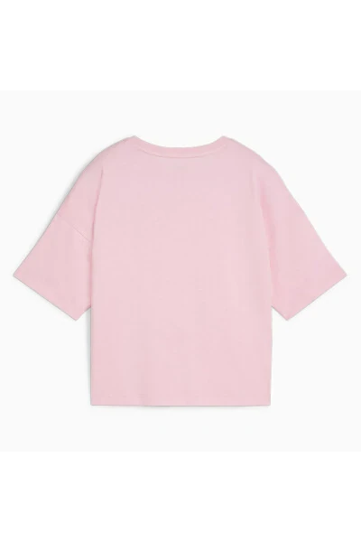 Essentials Women's Pink Everyday Style T-Shirt - PUMA (1)