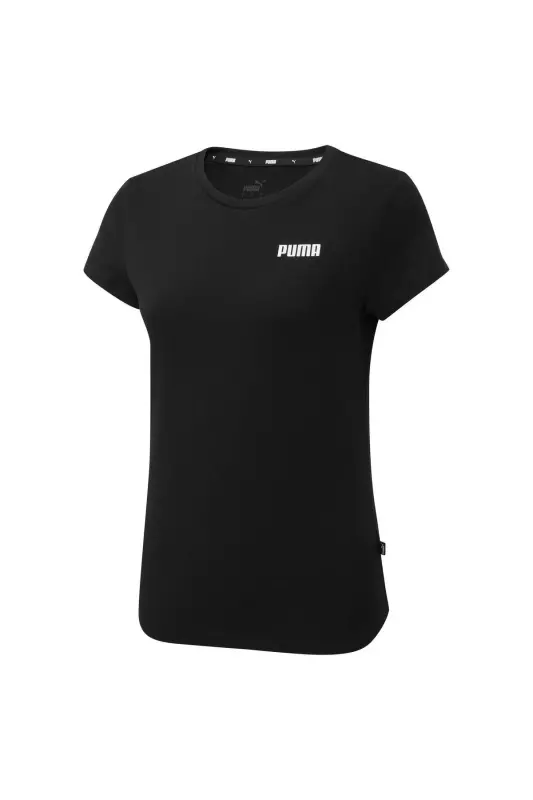 ESSENTIALS Women's Tee-Puma Black - PUMA