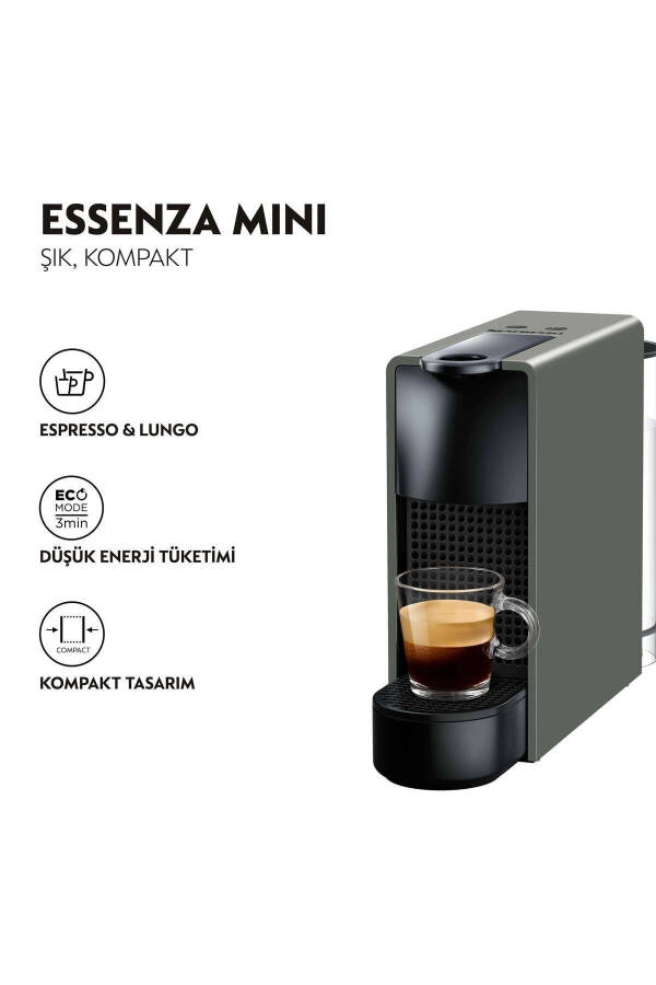 Essenza Mini C30 Kofe Mashinasi, Kulrang - 10