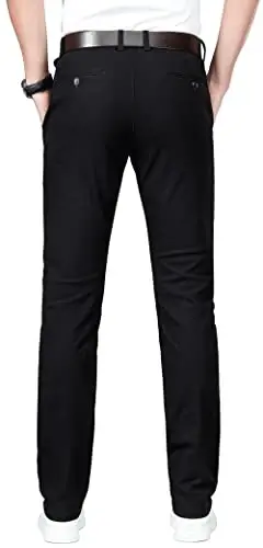 ESSYSHE Men’s Slim Fit Chino Pants Stretch Casual Khaki Pants for Men - 2