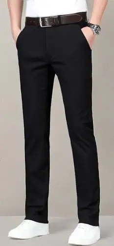 ESSYSHE Men’s Slim Fit Chino Pants Stretch Casual Khaki Pants for Men - 3