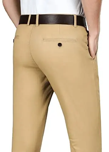 ESSYSHE Men’s Slim Fit Chino Pants Stretch Casual Khaki Pants for Men - 4