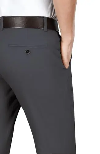 ESSYSHE Men’s Slim Fit Chino Pants Stretch Casual Khaki Pants for Men - 2