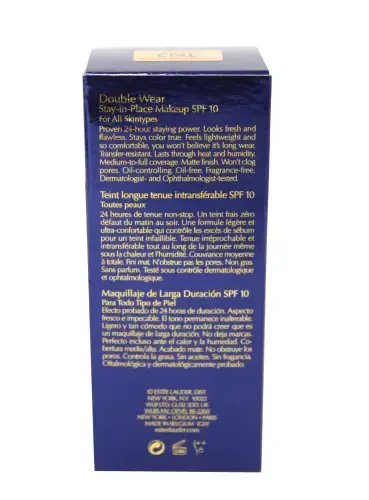 Estee Lauder Double Wear Stay-in Place Makeup Spf 10 -3n2 - Wheat 1.0 Oz. / 30 Ml for Women- - 3