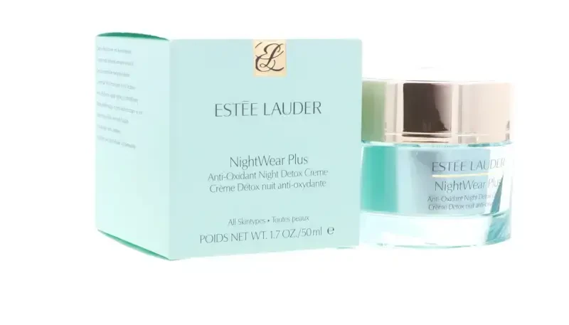 Estee Lauder Nightwear Plus | Anti-Oxidant Night Detox Cream - Overnight Skin Repair - 4