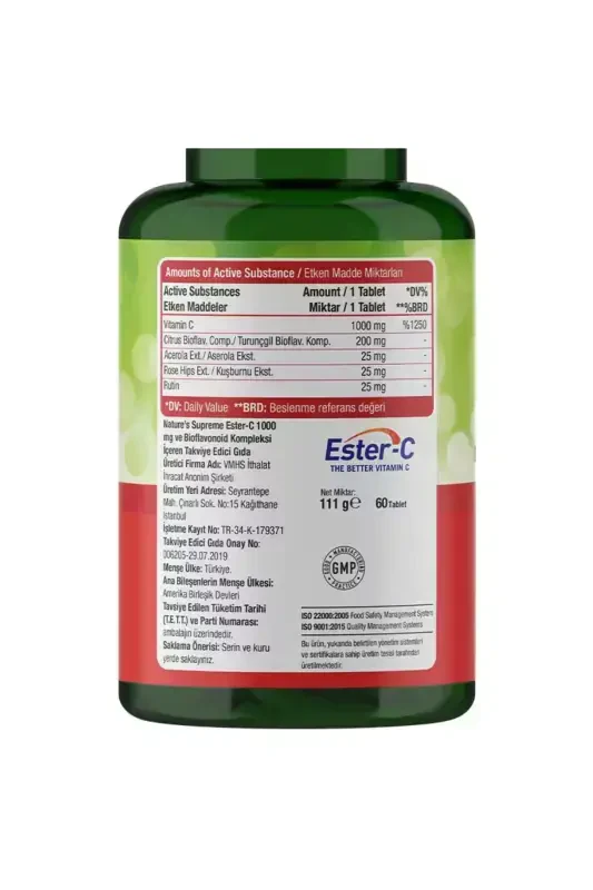 Ester-C 1000 Mg S vitamini 60 Tablet - 3