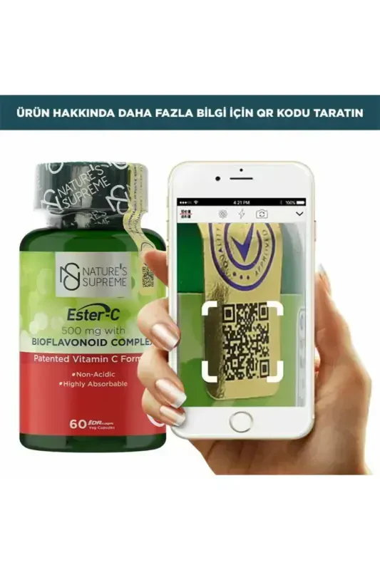 Ester-C 500 Mg C Vitamini 60 Kapsula - 2