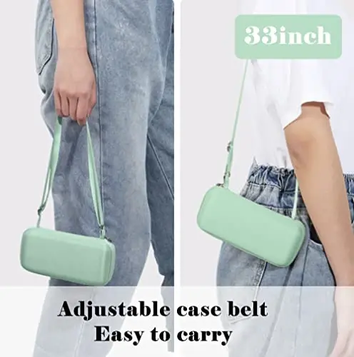 ESUFEIR Mini Travel Sun Umbrella for Purse With Case,Small Compact UV Umbrella Protection Sun,Lightweight Portable Parasol Windproof for Women Men Kids (Green) - 4