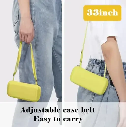 ESUFEIR Mini Travel Sun Umbrella for Purse With Case,Small Compact UV Umbrella Protection Sun,Lightweight Portable Parasol Windproof for Women Men Kids (Yellow) - 4