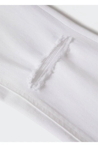 Flared Jean Pantolon - 8