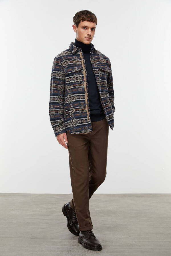 ETHNIC JACQUARD JACKET - 4