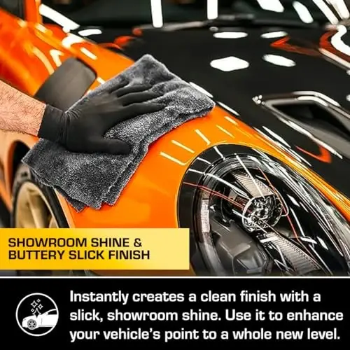 Ethos Ceramic Speed Wax - Avtomobillar uchun seramika qoplamasi - Seramika qoplamali avtomobil mumi spreyi - Seramika avtomobil mumi jilosi Reaktiv Sio2 kopolimerlari bilan ishlab chiqilgan hidrofobik yuqori qatlam jilosi - 5