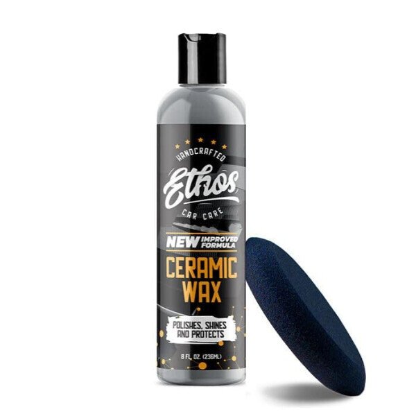 Ethos Ceramic Wax - Aerospace Coating Protection | Ceramic Polish and Top Ceramic Coat | Ceramic Car Coating | Slick, Hydrophobic Finish - 13