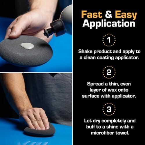 Ethos Ceramic Wax - Aerospace Coating Protection | Ceramic Polish and Top Ceramic Coat | Ceramic Car Coating | Slick, Hydrophobic Finish - 7