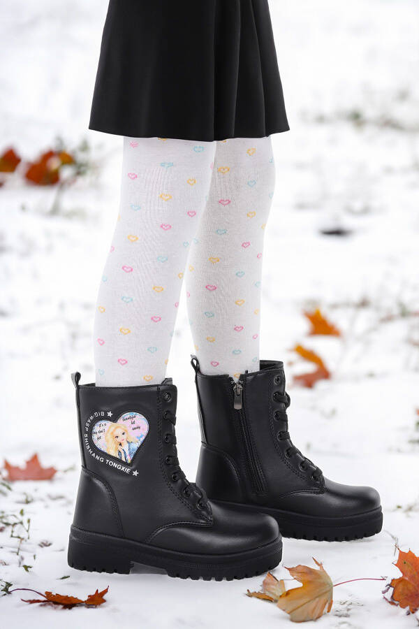 Etil Nova, zippered girls' boots. - 1