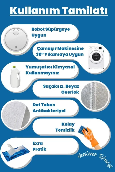 Etnik Desenli Bej Yuvarlak Halı Makinada Yıkanabilir Kaymaz Dot Taban - Cp1147 - CAPPİO HALI (1)