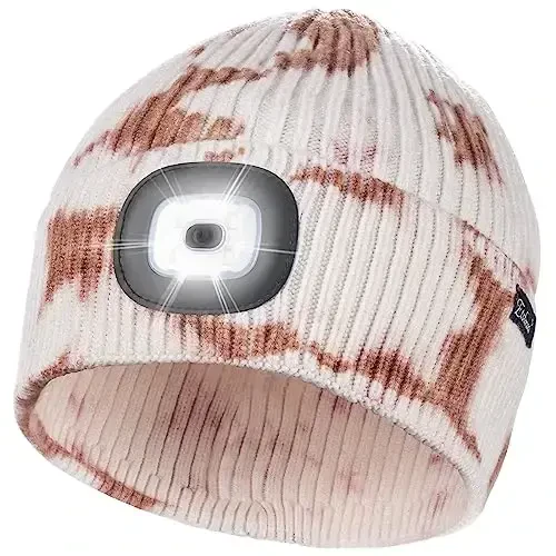 Etsfmoa Erkaklar Dad Ota USB qayta zaryadlanuvchi shapkalari uchun yengil sovg'alar bilan Unisex Beanie - 1