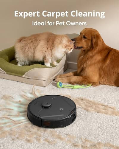 eufy X8 Pro Robot Vacuum Self-Empty Station, Twin-Turbine 2X 4,000 Pa Suction, 45 Days Hands-Free Cleaning iPath Laser, Pet Hair Deep Clean on Carpet, Smart Cleaner for Home with Pets - 7