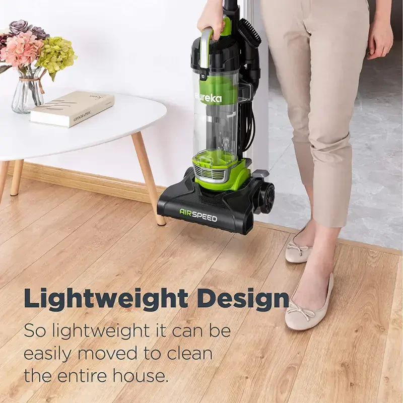 Eureka AirSpeed Upright Carpet Vacuum Cleaner, NEU100, Green & Black, New - 4