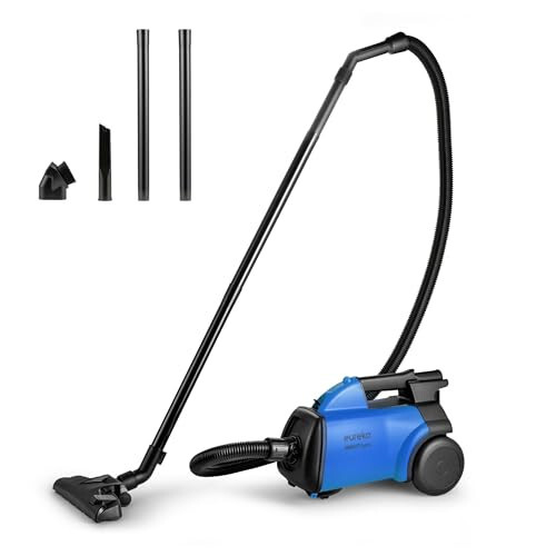 EUREKA Lightweight Vacuum Cleaner for Carpets and Hard Floors, 3670H with 2 bags, Blue - 1