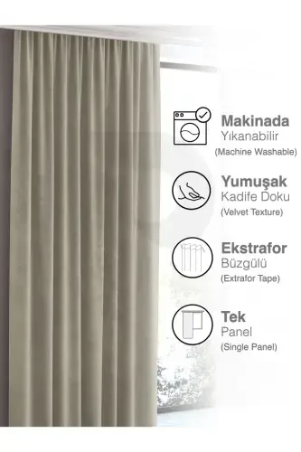 Home Daily Series Keten Rengi Ada Fon Perde-Keten Rengi - 4