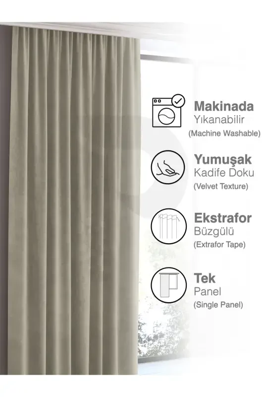 Home Daily Series Keten Rengi Ada Fon Perde-Keten Rengi - 4