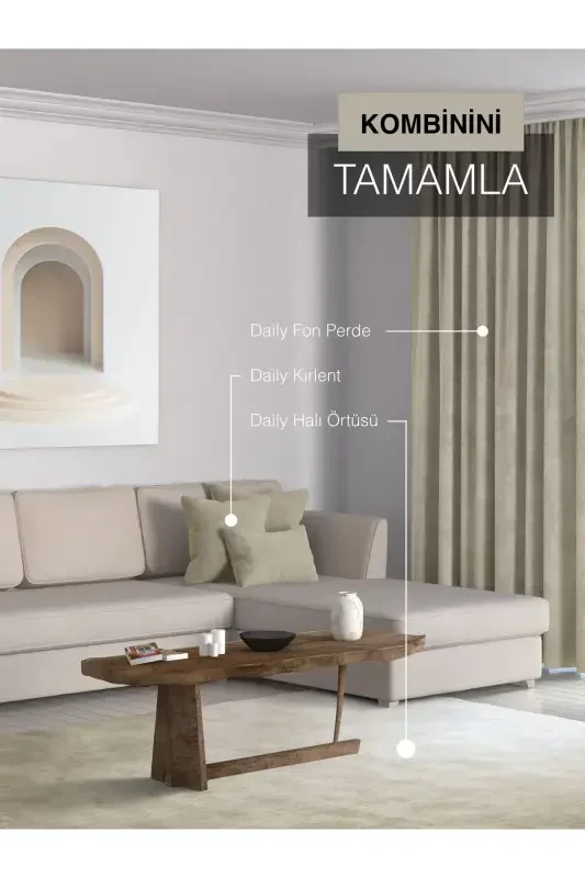 Home Daily Series Keten Rengi Ada Fon Perde-Keten Rengi - 7