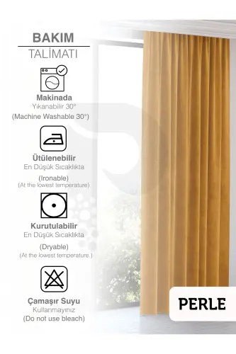 Home Daily Series Safran Rengi Ada Fon Perde-Safran - 7