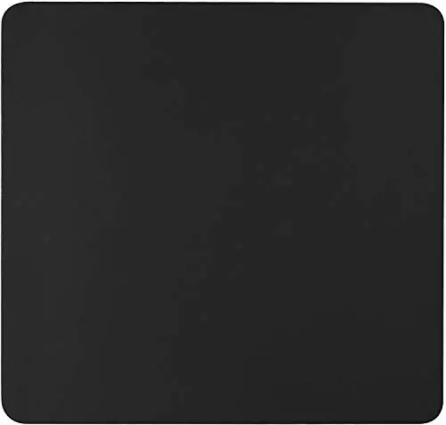 Quality Selection Comfortable Superb Mouse Pad for Home, Office & Gaming, Non-Slip Rubber Base Mousepad, Mouse Pads Compatible with Optical, Laser, Wired & Wireless Mouse for Computer & Laptop, Black - 1