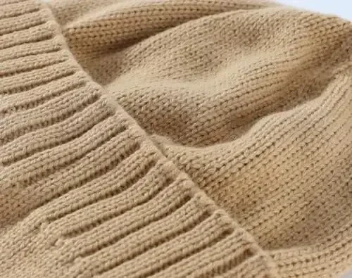 Home Prefer Mens Winter Hat Knit Earflap Hat Stocking Caps with Ears Beanie Hat - 4