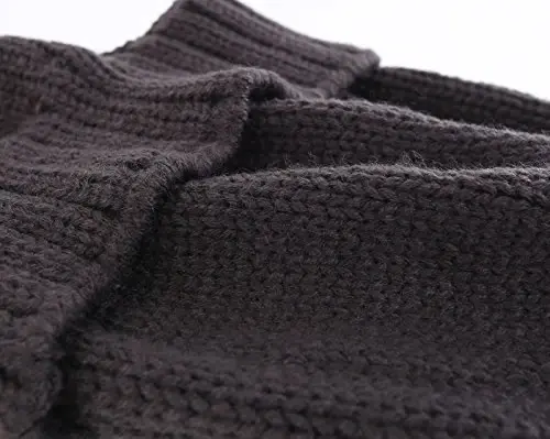 Home Prefer Mens Winter Hat Knit Earflap Hat Stocking Caps with Ears Beanie Hat - 4