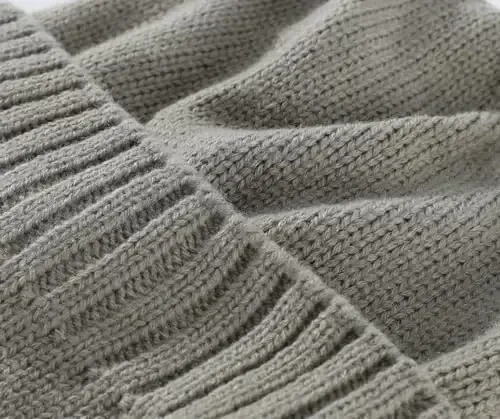 Home Prefer Mens Winter Hat Knit Earflap Hat Stocking Caps with Ears Beanie Hat - 4