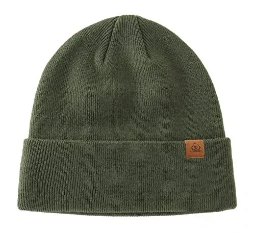 Home Prefer Mens Winter Hats Acrylic Knit Cuff Beanie Cap Warm Womens Beanie Hat - 2