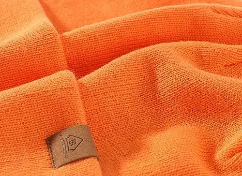 Home Prefer Mens Winter Hats Acrylic Knit Cuff Beanie Cap Warm Womens Beanie Hat - 4