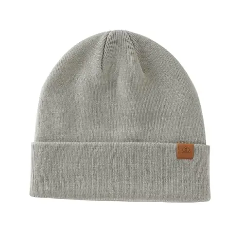 Home Prefer Mens Winter Hats Acrylic Knit Cuff Beanie Cap Warm Womens Beanie Hat - 3