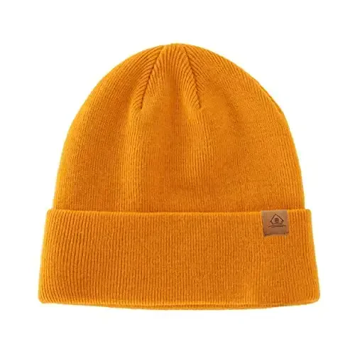 Home Prefer Mens Winter Hats Acrylic Knit Cuff Beanie Cap Warm Womens Beanie Hat - Home (1)