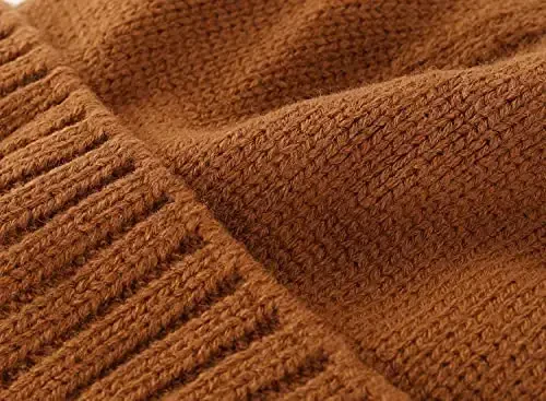 Home Prefer Mens Winter Hat Knit Earflap Hat Stocking Caps with Ears Beanie Hat - 3