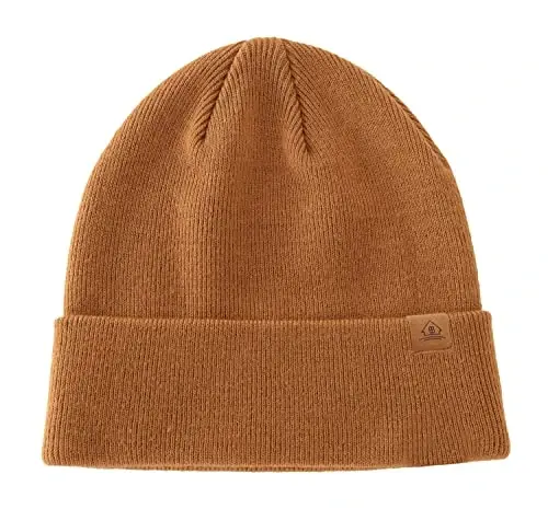 Home Prefer Mens Winter Hats Acrylic Knit Cuff Beanie Cap Warm Womens Beanie Hat - 3