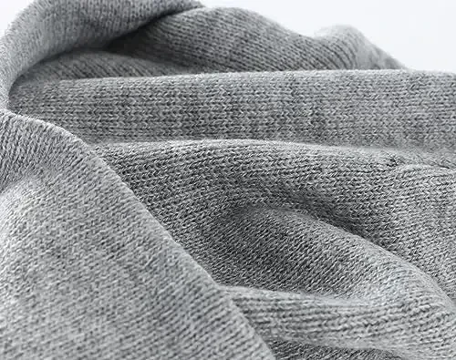 Home Prefer Men's Winter Beanie Hat with Brim Warm Double Knit Cuff Beanie Cap Watch Radar Hat - 3