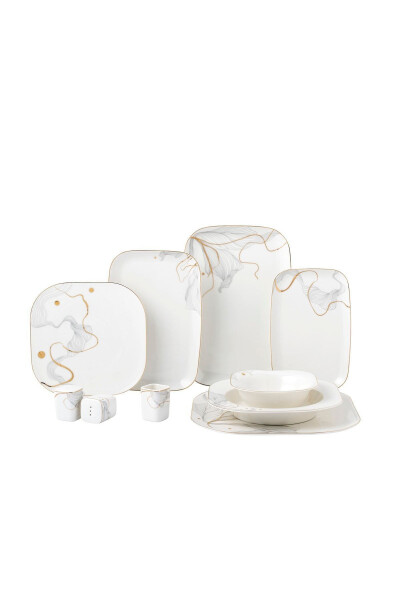 Eva Collection 58 Piece Dinner Set - 4