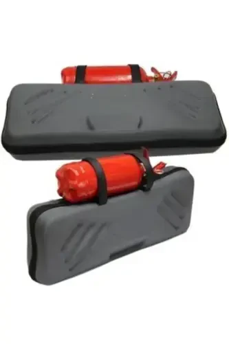 Eva Traffic-First Aid Kit Bag Grey Color Tüvtürk Compliant 4 Years Labeled Gift - 1