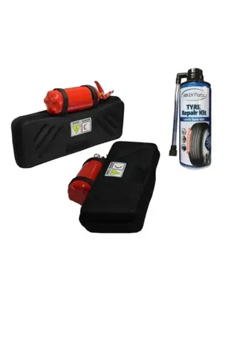 Eva Traffic-First Aid Kit Bag Grey Color Tüvtürk Compliant 4 Years Labeled Gift - 2