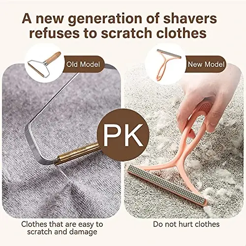 Pet Hair Remover,Pet Hair Removal Tool,Cleaner Pro Pet Hair,Fabric Shaver,Lint Remover,Lint Cleaner Pro,Carpet Rake,Dog Hair Remover and Cat Hair Remover for Rugs,Couch,Pet Towers - 5