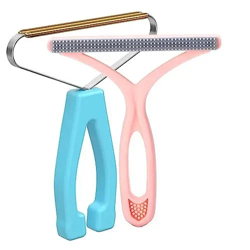 Pet Hair Remover,Pet Hair Removal Tool,Cleaner Pro Pet Hair,Fabric Shaver,Lint Remover,Lint Cleaner Pro,Carpet Rake,Dog Hair Remover and Cat Hair Remover for Rugs,Couch,Pet Towers - 7