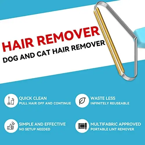 Pet Hair Remover,Pet Hair Removal Tool,Cleaner Pro Pet Hair,Fabric Shaver,Lint Remover,Lint Cleaner Pro,Carpet Rake,Dog Hair Remover and Cat Hair Remover for Rugs,Couch,Pet Towers - 12