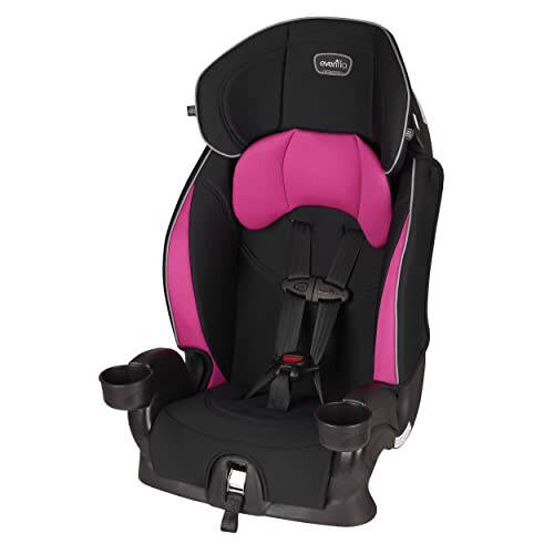 Evenflo Chase Sport Harnessed Booster Car Seat, Jayden 18x18.5x29.5 Inch (Pack of 1) - 11